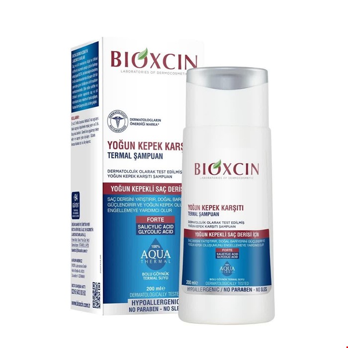 شامپو ضد شوره فورت Ds مدل آکوا ترمال AQUA THERMAL بی....وکسی.....ن  حجم 200میل