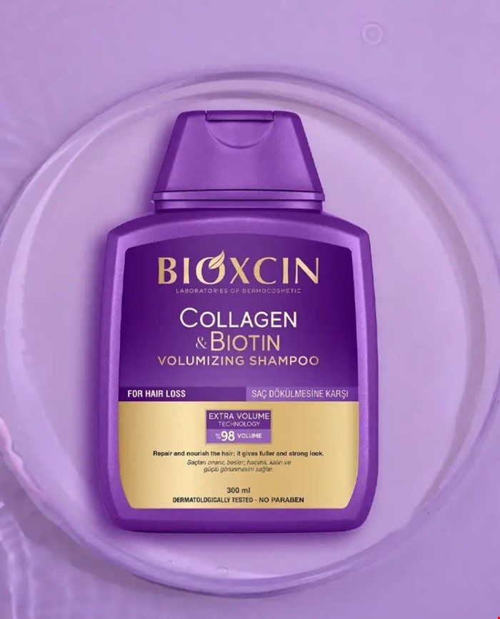 شامپو ضد ریزش مو بی....وکسی.....ن حاوی بیوتین و کلاژن 300 میل